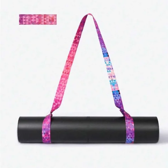 Adjustable Thick Yoga Mat Carrier Strap, Stretching Band For Mats - Picture 2 of 7